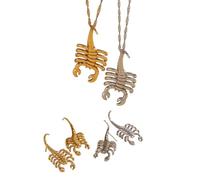 QTYQWC Nuevo 2026 Llegada de Collar de Forma de escorpión Unisex