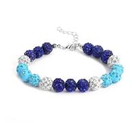 QTYQWC Pulsera de recolección de Hielo Béisbol Bling Bracelet Athletic Joyas inspiradas para Jugadores de Pelota y Atletas competitivos Accesorios Deportivos Elegantes