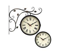 QTYQWC Reloj de Pared silencioso sin Ticking Excelente Movimiento de Barrido preciso, Decorativo para Cocina, Sala de Estar, Dormitorio, baño, Dormitorio, Oficina