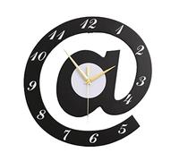 QTYQWC Relojes de Pared Symbolos 3D creativos Personalidad Relojes de Pared Fashion Fashion Simple Wall Decor Reloj