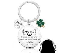 QTZXZX Regalo Abuelo Llavero Vas a ser abuelo Anunciar embarazo Regalo Nacimiento Embarazo Regalos Abuelos Originales Mejores Regalo Abuelo Regalos Día Del Padre (2)