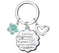 QTZXZX Regalo de madrina, ¿quieres ser mi madrina, anuncio de madrina, solicitud de madrina, regalo de bautismo de madrinaEres la mejor madrina del mundo te quiero siempre y para siempre