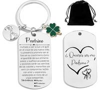 QTZXZX Regalo Padrino Llavero¿Quieres Ser Mi Padrino? bautizo propuesta Regalo Original de Padrino Regalo Padrino Regalos Navidad Padrino Ideas Regalo Padrino Bautizo Regalos para Un Padrino (4)