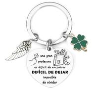 QTZXZX Regalo Profesor Llavero Profesor Regalo Profesor Graduado Regalos Cumpleaños Profesor Regalos Aniversario Profesor Regalo Maestro Agradecido Regalo de la Graduación Jubilación (1)