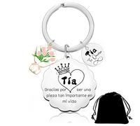 QTZXZX Regalos Anuncio de Embarazo Llavero Tia | Vas a ser tia, bebé en camino | Anuncio embarazo, Regalo futura tia, Sorpresa embarazo, Llavero personalizada, Anuncio nacimiento, Bebé llega (2)