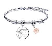 QTZXZX Regalos originales para amigos，pulsera amigos para siempre，pulsera de la amistad amigos，pulsera amigoa，pulsera amigos para siempre“Las amigas son las Hermanas Que Elijas”