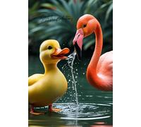 Quack and Strut: A lined journal for gentle thoughts and daily reminders