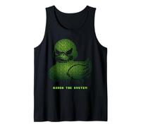 Quack El Sistema Código Binario Duck Programador Ciberseguridad Camiseta sin Mangas