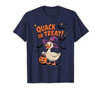 Quack or Treat Funny Goose Geese Duck Halloween Costume Camiseta