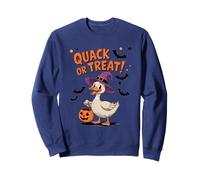 Quack or Treat Funny Goose Geese Duck Halloween Costume Sudadera