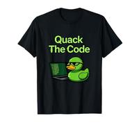 Quack The Code Coder Programación Ciencias de la Computación Camiseta