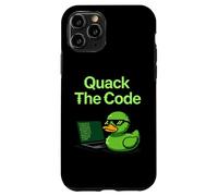 Quack The Code Coder Programación Ciencias de la Computación Carcasa para iPhone 11 Pro