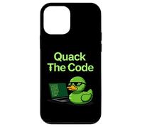 Quack The Code Coder Programación Ciencias de la Computación Carcasa para iPhone 12 Mini