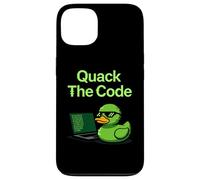 Quack The Code Coder Programación Ciencias de la Computación Carcasa para iPhone 13