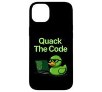 Quack The Code Coder Programación Ciencias de la Computación Carcasa para iPhone 14 Plus