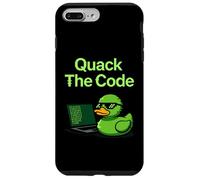 Quack The Code Coder Programación Ciencias de la Computación Carcasa para iPhone 7 Plus/8 Plus