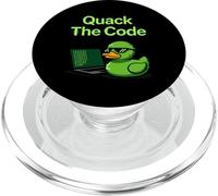 Quack The Code Coder Programación Ciencias de la Computación PopSockets PopGrip para MagSafe