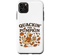 Quackin For Pumpkin, Bonito y Acogedor Pato otoñal Carcasa para iPhone 11 Pro MAX