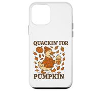 Quackin For Pumpkin, Bonito y Acogedor Pato otoñal Carcasa para iPhone 12 Mini