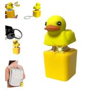 Quacking Duck Keychain,Duck Keyboard Keycaps That Quack,Duckys Quacking Fidget Toy,Ready to Use Anxiety Relief Sound Keychain,Stress Reliever Anxiety Relief Sensory Toy (1PC)