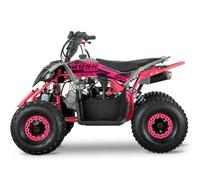 Quad 110cc Infantil DE Gasolina, Miniquad Roan-Ratte R6 Automático, Rosa