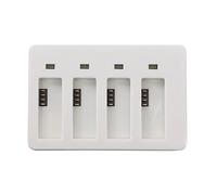 Quad-Charger Hub Drone Accesorios 4 en 1 Cargador Multi-Batería Drone Batería USB Estación de Carga Inteligente para Tello Charging-Hub