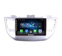 Quad Core 4G+64G Car CarPlay Android Auto 9" IPS Pantalla Navegación Estéreo Pantalla táctil Headunit Pad Tablet cámara Marcha atrás GPS Reproductor Multimedia para Hyundai Tucson 2015-2018 LHD