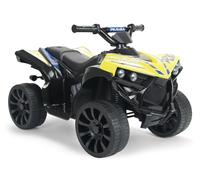 Quad Eléctrico Infantil 6V Amarillo - Coche Eléctrico para Niños +18 Meses con Marcha Atrás + Luces LED + Sonidos + Pedal Acelerador + Freno Eléctrico - Vehículo Eléctrico Niño Niña - INJUSA