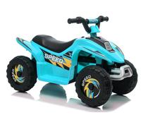 Quad Eléctrico Infantil 6V Kinderfahrzeug ATV Mini Quad Azul