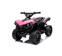 Quad Eléctrico Infantil, Coche Eléctrico Infantil 6V 4.5A con LED y Música, 1.5-3 Km/h, Claxon, ATV para Niños 3+.