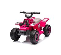 Quad Eléctrico para Niños 6V, Coche Eléctrico para Niños con LED y Música, 1,8 Km/h con Claxon, Arranque con Un Botón, Largo Alcance, ATV para Niños Mayores De 3 Años