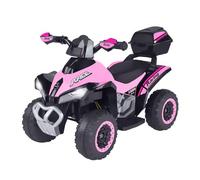 Quad eléctrico para niños con batería de litio 8,4 V 4,5 Ah - Quad M i n i n i i i moto ride-on | luces y sonidos, diseño realista - G l o b o juguetes (rosa)