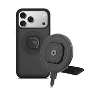 Quad Lock Adhesivo para salpicadero/guantera Soporte para teléfono de Coche con Cabezal de Carga Inalámbrica mag V2 y Funda mag para iPhone 18 Pro MAX