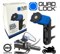 Quad Lock Brake Clutch Monte Motocicleta Palanca Abrazaderas Soporte para Móvil