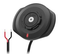 Quad Lock Cabezal de carga inalámbrico impermeable de 12 V-24 V, cableado, clasificación IP67, carga rápida, soporte seguro para teléfono