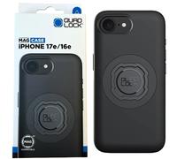 Quad Lock Case MAG Negra Para Apple iPhone 16e / 17e Funda Protección