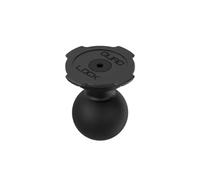 Quad Lock Fundas adaptadoras de soporte de teléfono con tapa superior de bola de 1 pulgada, compatible con brazos de enchufe RAM de 1 pulgada para coche, camión o caravana.