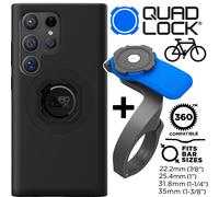 QUAD LOCK MAG Case Negro + Soporte Frontal V3 Galaxy S24 Ultra