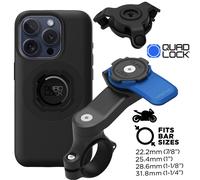Quad Lock Moto Manillar Soporte Móvil Vibración Mag Funda para El IPHONE