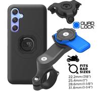 Quad Lock Motocicleta Manillar Soporte Móvil Vibración Mag Funda para