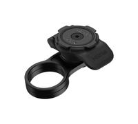 Quad Lock Soporte de montaje para vástago de bicicleta Pro - Aluminio - Amortiguador - Soporte - Plata - Soporte de bicicleta para funda de teléfono móvil