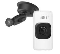 QUAD LOCK Soporte de teléfono con ventosa para parabrisas y salpicadero con adaptador universal MAG