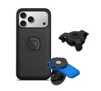 QUAD LOCK Soporte de Teléfono para Espejo de Moto con Amortiguador de Vibraciones y Funda mag para iPhone 17 Pro MAX
