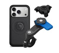 QUAD LOCK Soporte de Teléfono para Manillar de Moto con Amortiguador de Vibraciones y Funda mag para iPhone 17 Pro