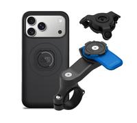 QUAD LOCK Soporte de Teléfono para Manillar de Moto con Amortiguador de Vibraciones y Funda mag para iPhone 17 Pro MAX