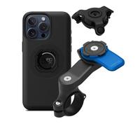 Quad Lock Soporte de Teléfono para Manillar de Moto con Amortiguador de Vibraciones y Funda mag para iPhone 15 Pro MAX