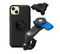 QUAD LOCK Soporte de Teléfono para Manillar de Moto con Amortiguador de Vibraciones y Funda mag para iPhone 15 Plus