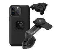 QUAD LOCK Soporte de Teléfono para Manillar de Moto Pro con Amortiguador de Vibraciones y Funda mag para iPhone 14 Pro MAX