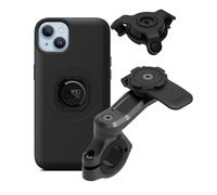 QUAD LOCK Soporte de Teléfono para Manillar de Moto Pro con Amortiguador de Vibraciones y Funda mag para iPhone 14 Plus