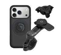 Quad Lock Soporte de Teléfono para Manillar de Moto Pro con Amortiguador de Vibraciones y Funda mag para iPhone 18 Pro